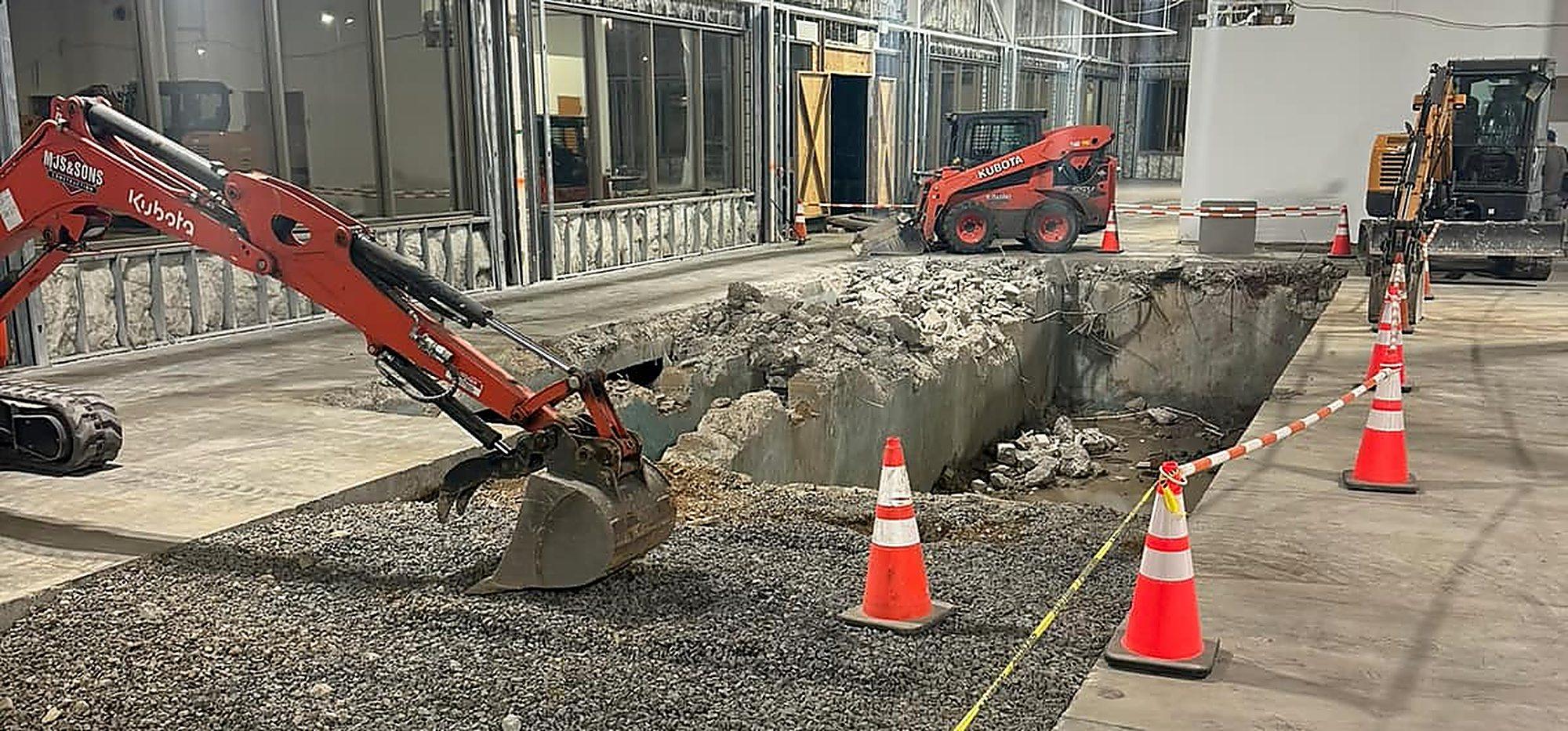 Excavation by MJS & Sons Construction