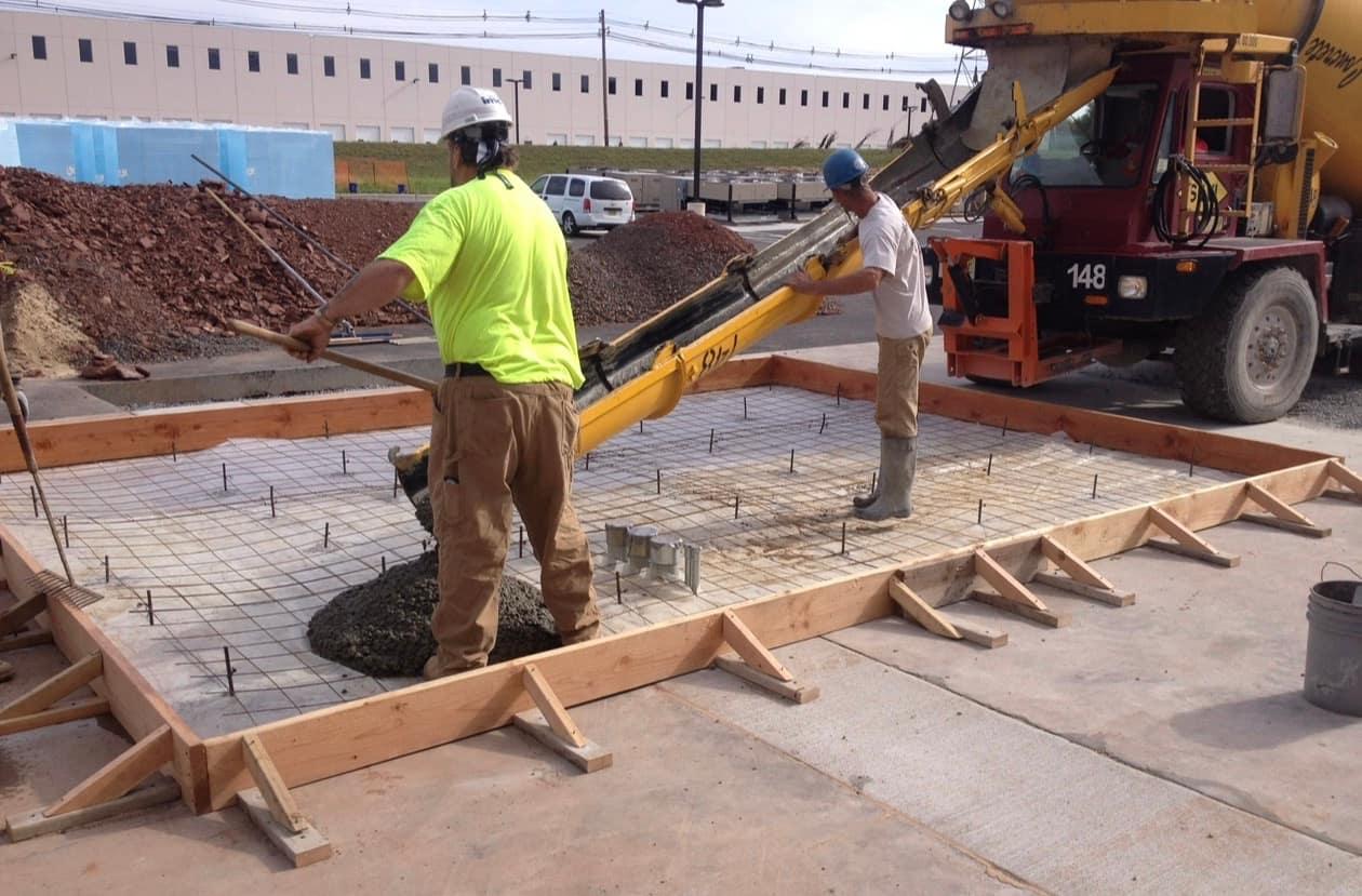 Industrial Equipment Pads by MJS & Sons Construction